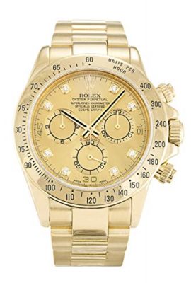 Rolex Daytona Champagne Chronograph 18kt Yellow Gold Mens Watch116528CDO