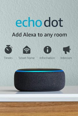 Echo Dot (3rd Gen) - Smart speaker with Alexa - Charcoal | SantaBILT®