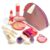 Litti Pritti Pretend Makeup for Toddlers – 11-Piece Play Makeup Set for Little Girls Age 3 and Up – Fake Toddler Makeup with Bag Includes Brushes, Lipstick, Nail Polish – Pretend Play Toy for Girls